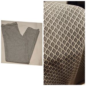 Amanda + Chelsea NWOT Women's Patterned Ankle Hem Pants  Sz 6